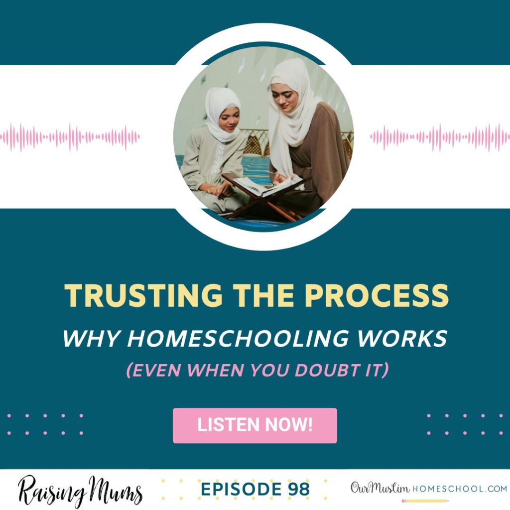 trust the homeschooling process